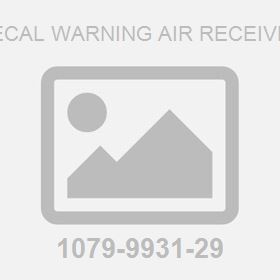 Decal Warning Air Receiver